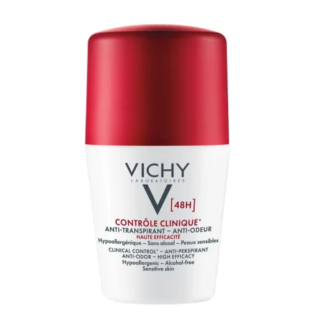 مزيل عرق فيتشي للتحكم في التعرق المفرط لمدة 48 ساعة – Vichy Clinical Control 48H Deodorant