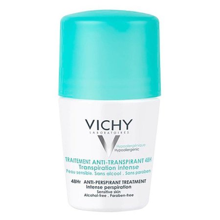 مزيل عرق فيتشي المكثف رول أون مضاد للتعرق لمدة 48 ساعة – Vichy Intensive 48hr Roll-On Anti-Perspirant Deodorant