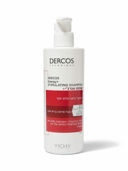 شامبو فيشي ديركوس إنرجيالمحفز لتقوية الشعر وتقليل التساقط – Vichy Dercos Energy+ Stimulating Shampoo
