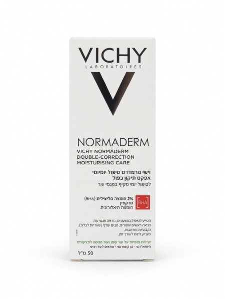 كريم فيتشي نورماديرم دبل كوركشن للعناية اليومية وتصحيح عيوب البشرة 50 مل – Vichy Normaderm Double-Correction Daily Care