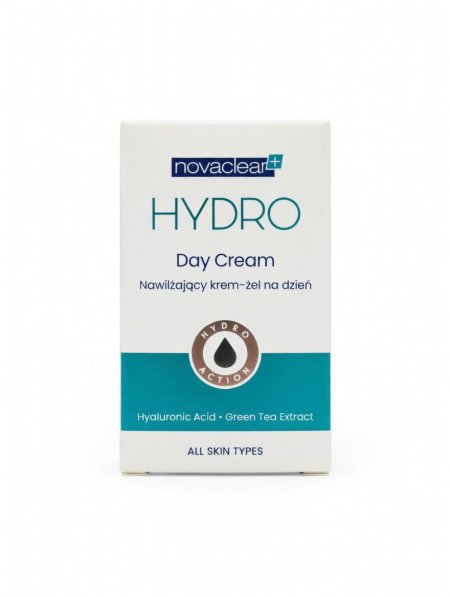 مرطب نهاري  للوجه لترطيب عميق وحماية البشرة طوال اليوم من نوفاكلير هيدرو كريم – Novaclear Hydro Day Cream