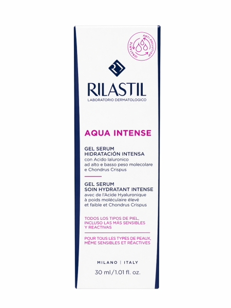 سيروم أكوا إنتنس جل المرطب المكثف بحمض الهيالورونيك من ريلاستيل | Rilastil Aqua Intense Gel Serum