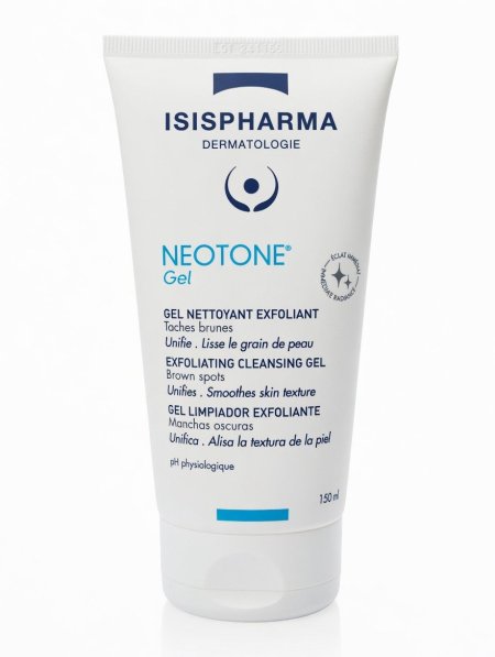 جل تنظيف مقشّر نيوتون لتفتيح وتوحيد لون البشرة من إيزيس فارما | ISISPHARMA Neotone Exfoliating Cleansing Gel