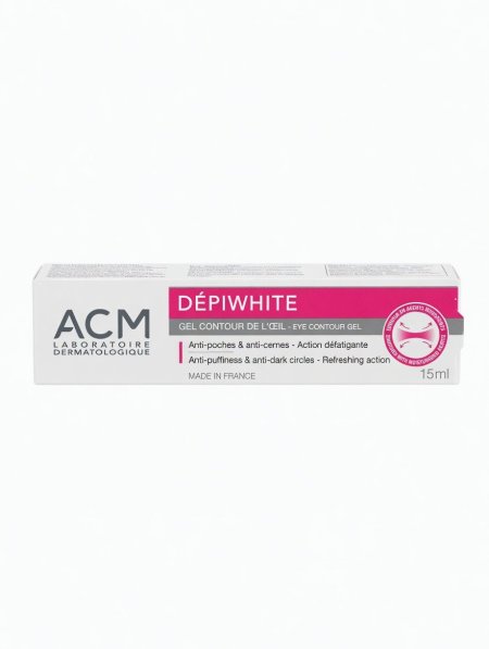 جل محيط العين ديبي وايت لإزالة الانتفاخ والهالات السوداء وتفتيح منطقة العين من إيه سي إم | ACM Depiwhite Eye Contour Gel