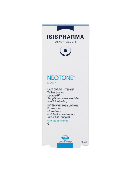 لوشن نيوتون للجسم للتفتيح والترطيب للبقع الداكنة من إيزيس فارما | ISISPHARMA Neotone Body Intensive Lotion