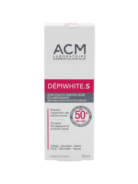 واقي شمس ديبي وايت SPF 50+ للحماية من التصبغات من إيه سي إم | ACM Dépiwhite S SPF 50+