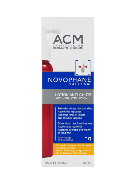 شامبو نوفوفان كيه المضاد للقشرة والحكة لفروة الرأس المتقشرة من إيه سي إم | ACM Novophane.K Anti-Dandruff Shampoo