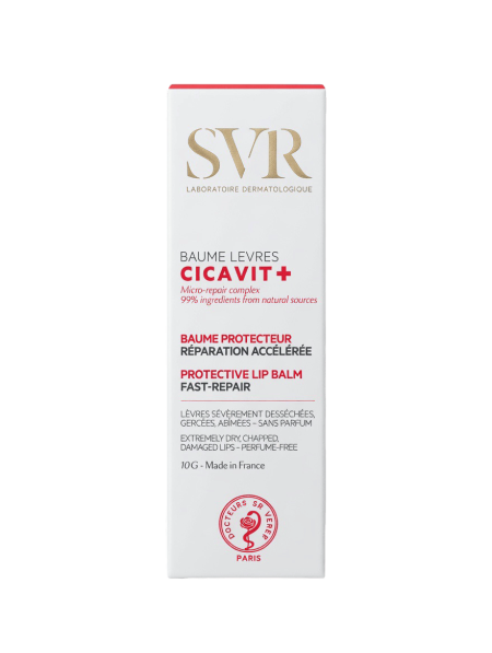 بلسم شفاه سيكافيت بلس للإصلاح السريع والحماية من إس في آر | SVR Cicavit+ Protective Lip Balm