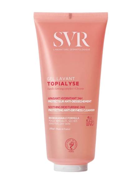 جل توبياليز مرطب ومهدئ للبشرة الحساسة من إس في آر | SVR Topialyse Cleansing Gel