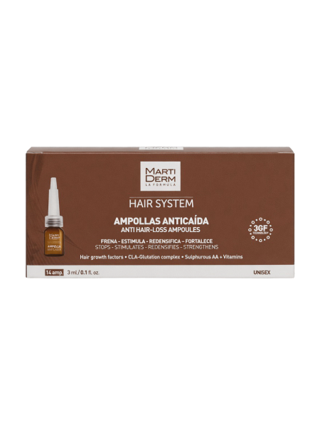 أمبولات مارتيديرم المضادة لتساقط الشعر من مارتيديرم | MartiDerm Anti Hair-Loss Ampoules