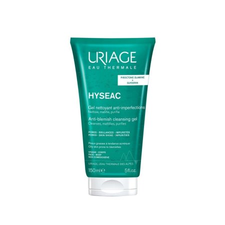 جل يورياج هيسياك المنظف للبشرة الدهنية والمعرضة للحبوب | Uriage Hyséac Anti-Imperfections Cleansing Gel