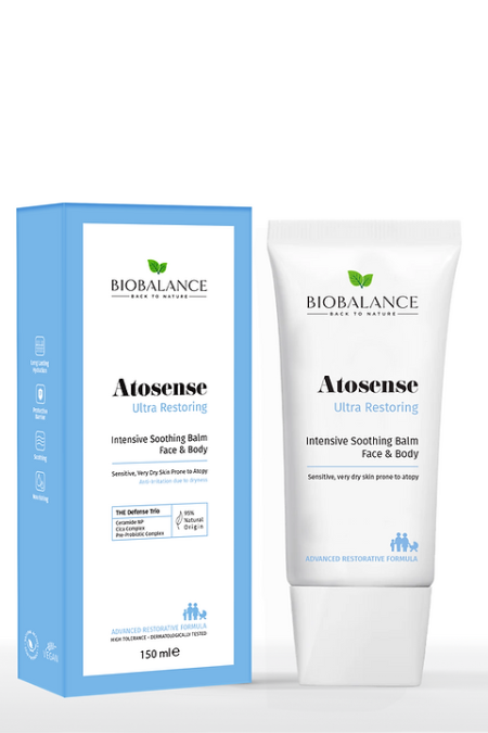 كريم بيوبالانس أتوسنس فائق الترميم والتهدئة للبشرة الحساسة والجافة جداً | BioBalance Atosense Ultra Restoring Intensive Soothing Cream