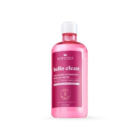 ماء ميسيلار هيلو كلين بحمض الهيالورونيك لترطيب وتنظيف البشرة | Hello Clean Hyaluronic Hydration Micellar Water