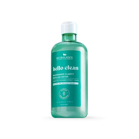 ماء ميسيلار بيوبالانس بالنياسيناميد لتنقية وتفتيح البشرة | BioBalance Hello Clean Niacinamide Clarity Micellar Water