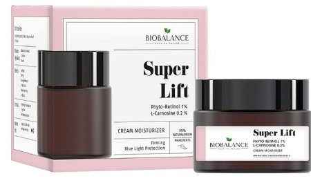 كريم بيوبالانس سوبر ليفت لشدّ البشرة ومقاومة التجاعيد | BioBalance Super Lift Cream Phyto-Retinol + L-Carnosine