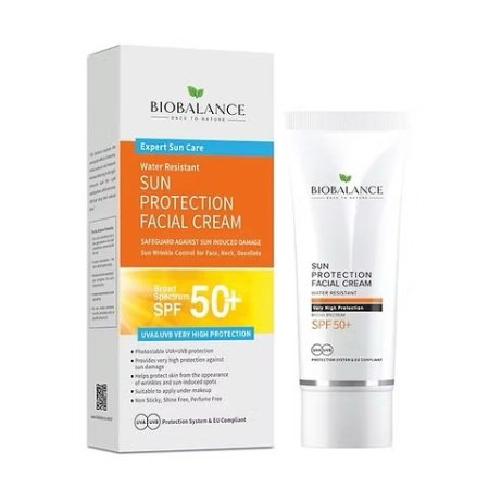 كريم بيوبالانس الخبير للحماية من الشمس ومقاومة التجاعيد | BioBalance Expert Sun Protection Facial Cream SPF 50+