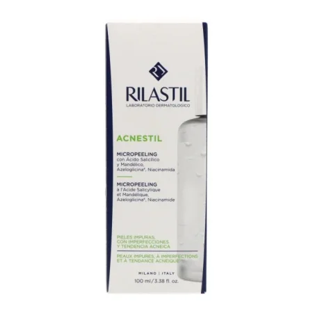 محلول ريلاستيل أكنيستيل مايكروبييلينغ للتقشير للبشرة الدهنية | RILASTIL Acnestil Micropeeling 100 ml