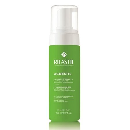 رغوة ريلاستيل أكنيستيل المنظفة للبشرة الدهنية والمعرضة لحب الشباب | RILASTIL Acnestil Cleansing Mousse 165 ml