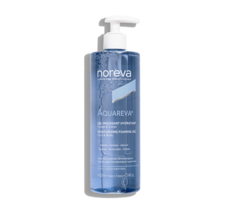 جل نوريفا أكواريفا المنظّف المرطب الرغوي للبشرة الجافة 400مل | Noreva Aquareva Moisturizing Foaming Gel