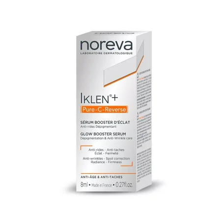 سيروم نوريفا إيكلين+ Pure C Reverse لتعزيز الإشراقة ومكافحة التجاعيد والتصبغات | Noreva Iklen+ Pure-C Reverse Glow Booster Serum