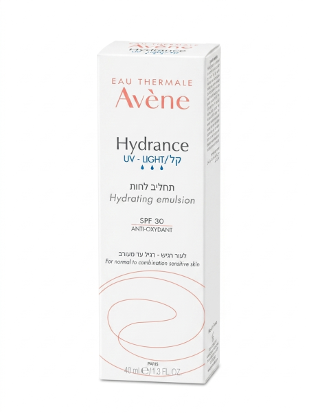 إيمولشن أفين هيدرانس يو في لايت SPF30 المرطب الخفيف للبشرة العادية إلى المختلطة | Avène Hydrance UV Light Hydrating Emulsion SPF30