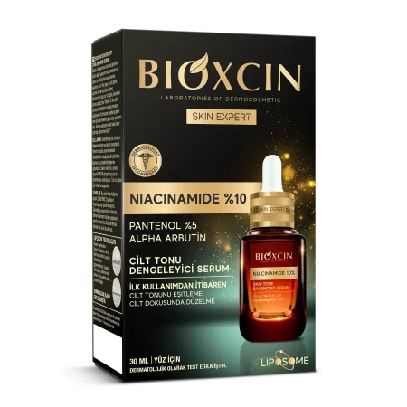 سيروم بيوكسين نياسيناميد 10% + بانثينول 5% + ألفا أربوتين لتوحيد لون البشرة | Bioxcin Niacinamide 10% Tone Equalizing Serum