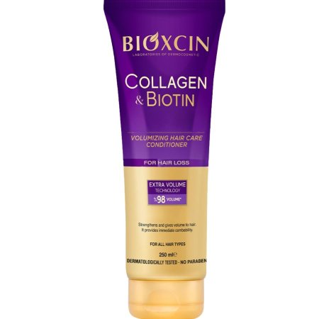 بلسم بيوكسين كولاجين + بيوتين لتكثيف الشعر وزيادة الحجم | Bioxcin Collagen & Biotin Volumizing Conditioner 250ml