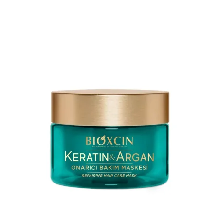 ماسك بيوكسين كيراتين + أرجان لإصلاح الشعر التالف وترميمه | Bioxcin Keratin & Argan Repairing Hair Care Mask