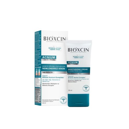 كريم بيوكسين أكنيوم المرطب للبشرة الدهنية والمعرضة لحب الشباب | Bioxcin Acnium Moisturizing Cream