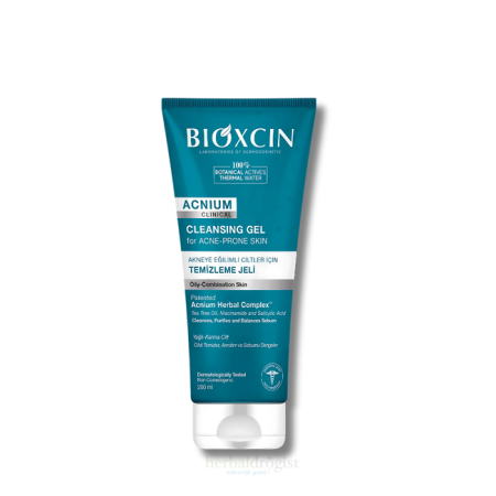 جل بيوكسين أكنيوم المنظف للبشرة المعرضة لحب الشباب | Bioxcin Acnium Cleansing Gel for Acne-Prone Skin 200ml