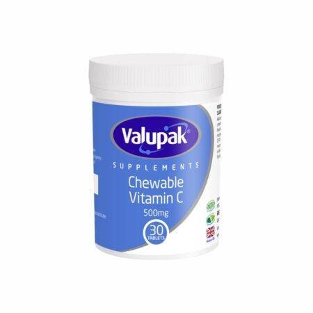 فيتامين سي فاليوباك قابل للمضغ 500mg | Valupak Chewable Vitamin C 500 mg