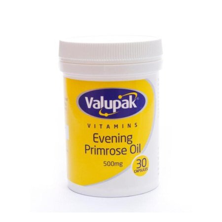 حبوب زيت زهرة الربيع المسائية من فاليوباك 500mg | Evening Primrose Oil 500 mg Capsules