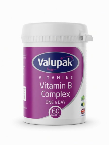 فيتامين ب كومبلكس فاليوباك يومي | Valupak Vitamin B Complex One A Day