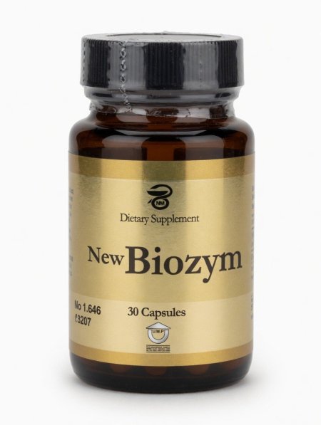نيو بيوزايم كبسولات إنزيمات هاضمة متقدمة لراحة الجهاز الهضمي | New Biozym Advanced Digestive Enzymes Capsules