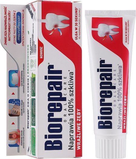بيوربيير معجون أسنان للأسنان الحساسة | Biorepair Sensitive Teeth Toothpaste