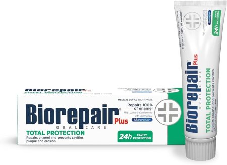 بيوربيير توتال بروتكشن معجون أسنان طبي | Biorepair Total Protection Toothpaste