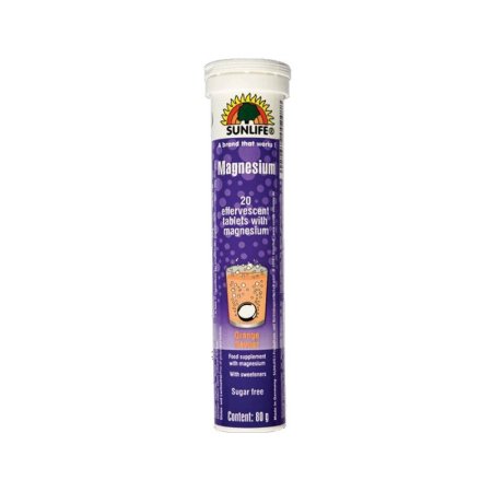 SUNLIFE® Magnesium Effervescent Tablets | أقراص المغنيسيوم الفوّارة