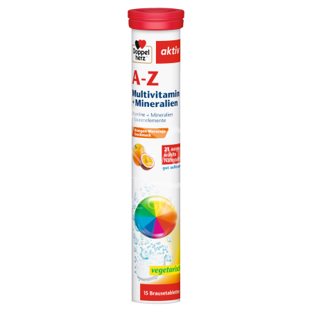 فوارة دبل هيرتز A-Z مالتي فيتامين ومعادن | Doppelherz® A-Z Multivitamins + Minerals