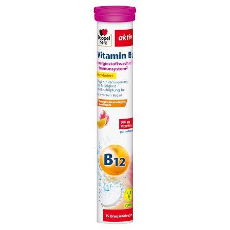 فيتامين B12 بجرعة عالية (300 µg) فوّار |  Vitamin B12 High Dose Effervescent Tablets