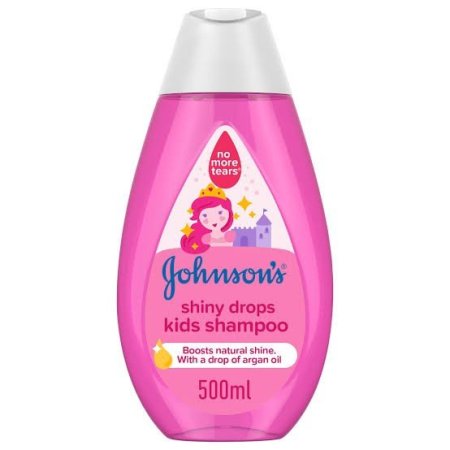 شامبو جونسون شايني دروبس للأطفال 500 مل | Johnson’s Shiny Drops Kids Shampoo 500 ml