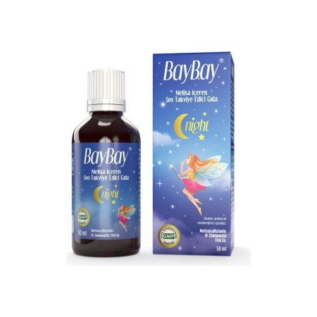 مكمل غذائي سائل للأطفال للنوم والتهدئة | BayBay Sleep Support Liquid Supplement – 50 ml