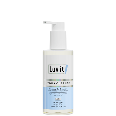 لوف إت غسول جل مرطب للوجه | Luv It Hydra Cleanse Hydrating Gel Cleanser – 200 ml (Vegan)
