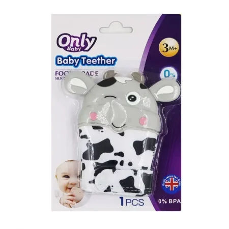 عضاضة بيبي أونلي للأطفال | Only Baby Teether – 3M+
