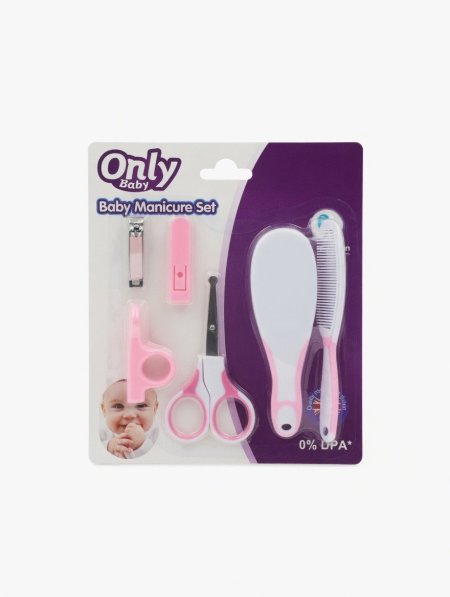 طقم عناية بالأطفال للأظافر والشعر | Only Baby Manicure Set