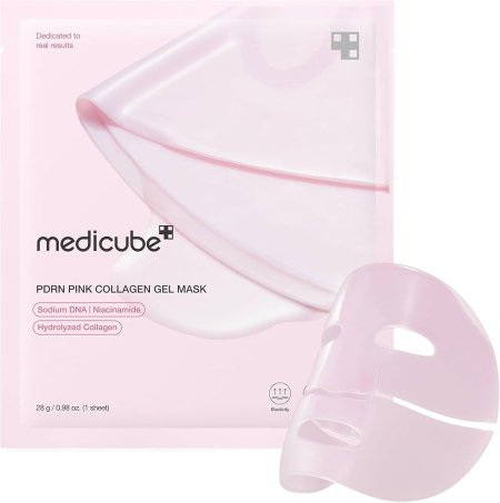 ماسك جل الكولاجين الوردي PDRN medicube PDRN Pink Collagen Gel Mask