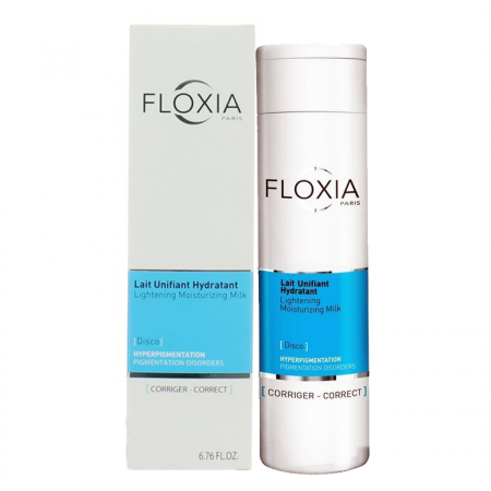 مرطب للبشرة الدهنية والمختلطة للوجه | FLOXIA Paris Lait Unifiant Hydratant Lightening Moisturizing