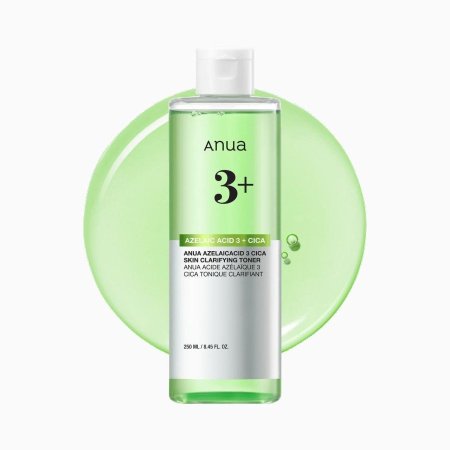 تونر تنقية وتهدئة البشرة بحمض الأزيليك وCica Anua Azelaic Acid 3% Cica Skin Clarifying Toner