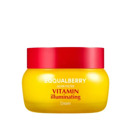 ايكوال بيري كريم فيتامين سي لإشراقة وتفتيح البشرة 50مل | EQQUALBERRY Vitamin Iluminating Cream