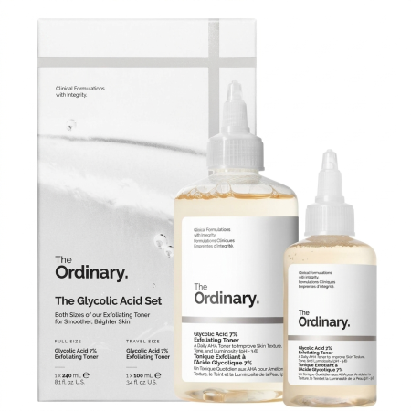 تونر الجليكوليك 7% – مجموعة مزدوجة من ذا أورديناري | The Ordinary Glycolic Acid 7% Toning Solution Twin Set