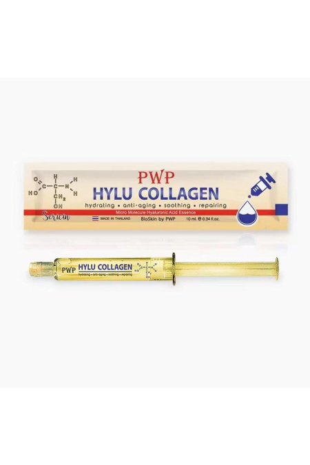 أمبول PWP Hyalu Collagen Solution لترطيب ولمعة البشرة